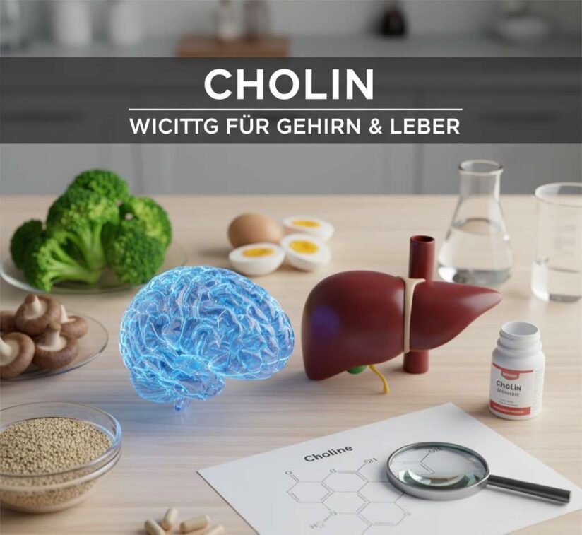 Cholin wichtig für Gehirn und Leber